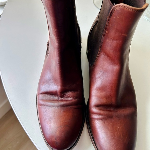 Frye Melissa Leather Chelsea Bootie - Picture 4 of 14